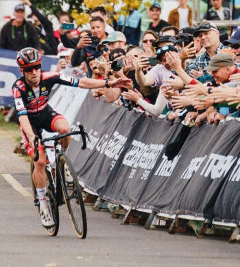 Eli Iserbyt, en la meta de Waterloo. (c) UCI Cyclocross World Cup