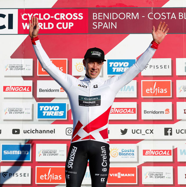 Laurens Sweeck sentenció la Copa del Mundo de Ciclocross UCI en Benidorm. (c) BenidormCX / Sprint Cycling