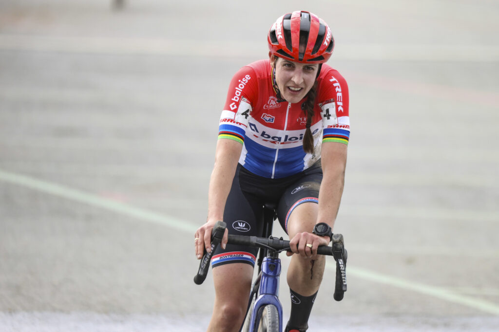 Lucinda Brand está dominando la Copa del Mundo de Ciclocross UCI.
Foto de Sprint Cycling